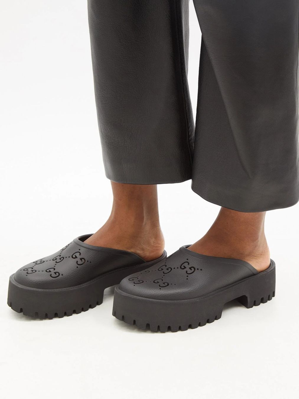 Damenschuhe: Gucci rubber mules – Gebraucht aus Herrliberg von peperina 8
