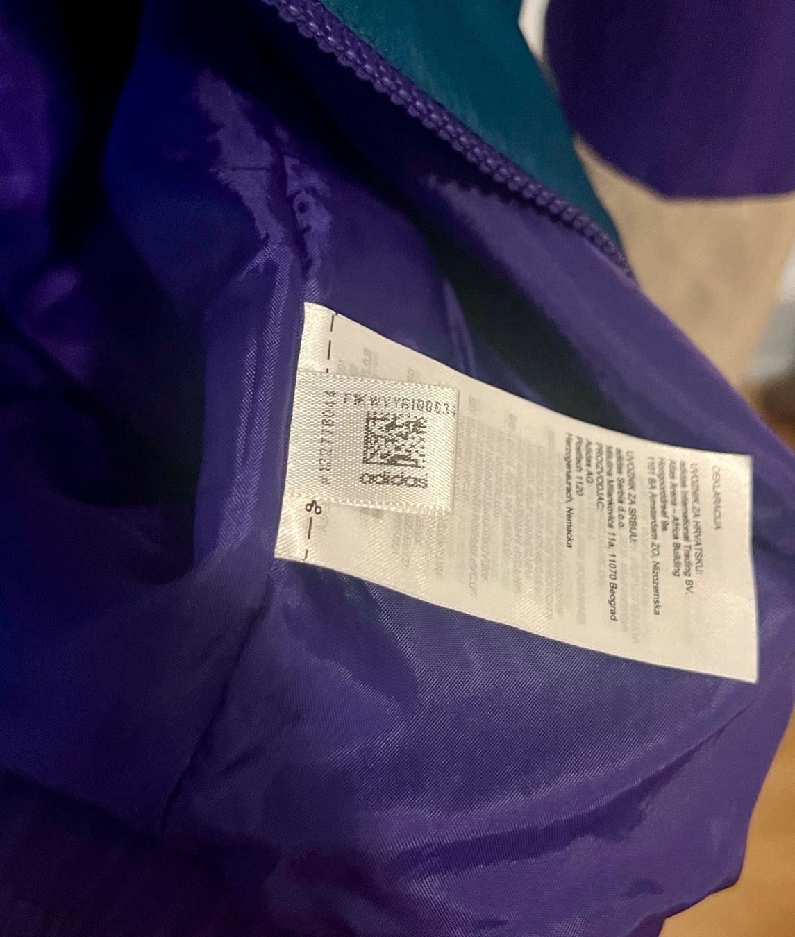 Adidas Giacche: Adidas Trainingsjacke violett – Nuovo (secondo la descrizione) da Bern venduto da BigBeat 5
