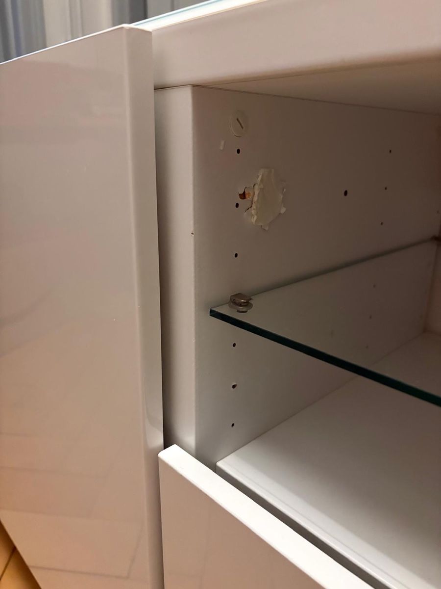 Ikea TV Möbel: IKEA Besta TV Sideboard, white, good condition – Gebraucht aus Zürich von phi_y2ly 3