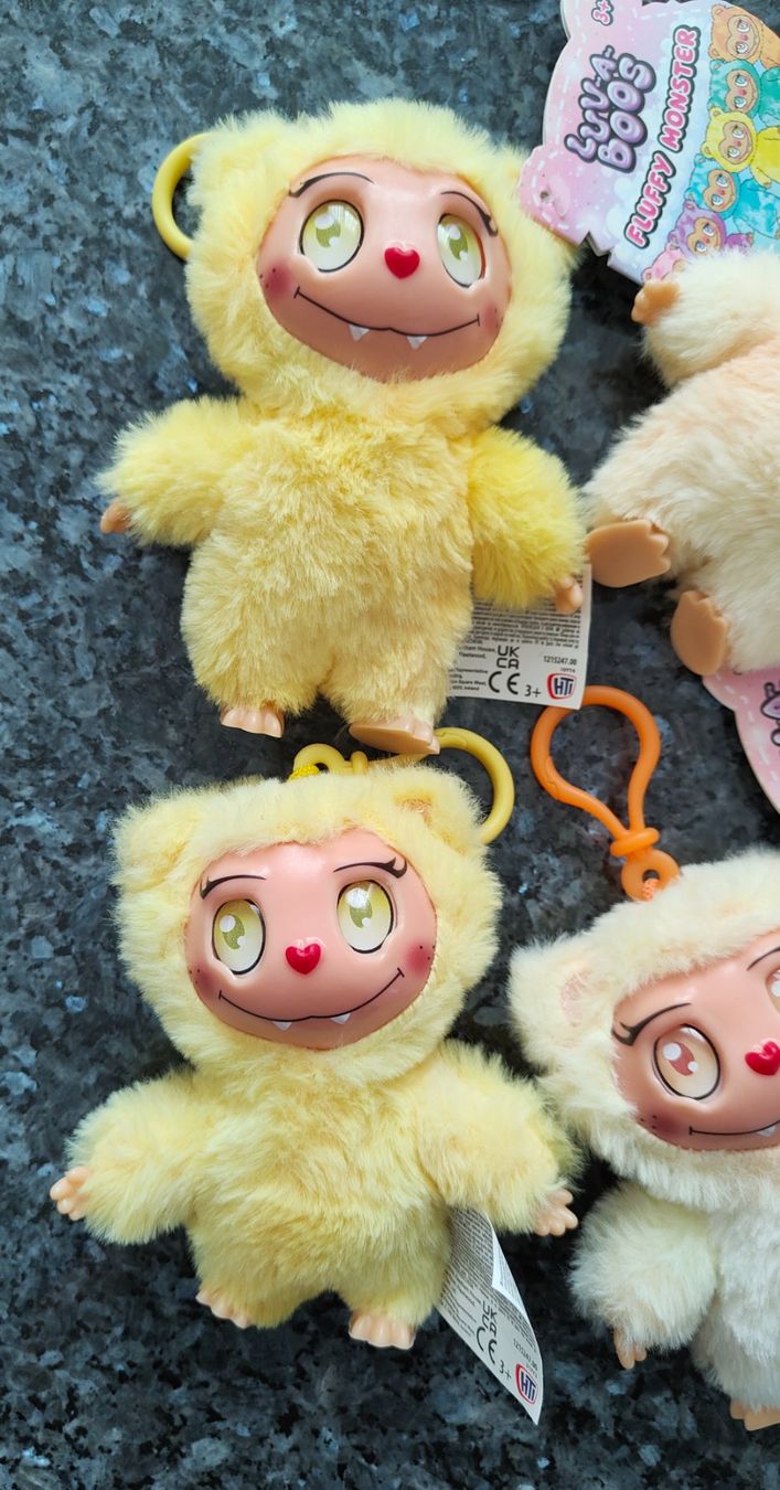 Giocattoli: 7 LUU-A-BOOS Fluffy Monster!!! NEU!!! – Nuovo (secondo la descrizione) da Derendingen venduto da rosarossa01 2
