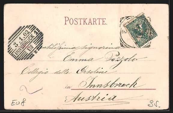 Ansichtskarten: Litho Basel, Rathaus und Jacobs-Denkmal – Gebraucht aus Berlin von bartko-reher 1