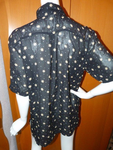 Camicette: Chiffonbluse, Gr. 38, schwarz-beige % – Usato da Nunningen venduto da Fashion-Ave51 3