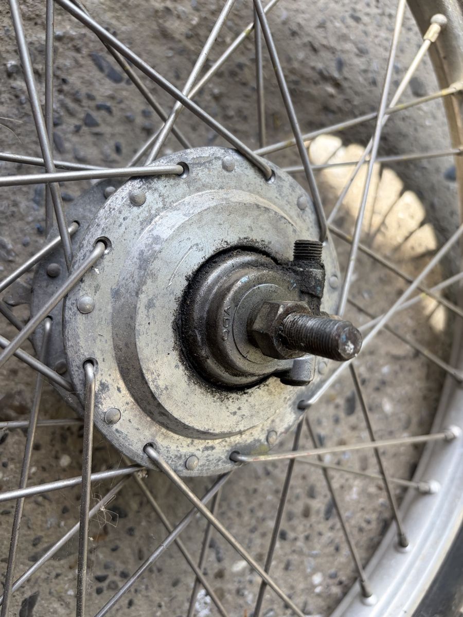 Puch Pièces pour mobylette: Mofa Puch Maxi Speichenrad vorne – Défectueux à Latterbach par Bbutz98 4