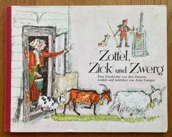 Bilderbuch von Alois Carigiet Zottel, Zick und Zwerg