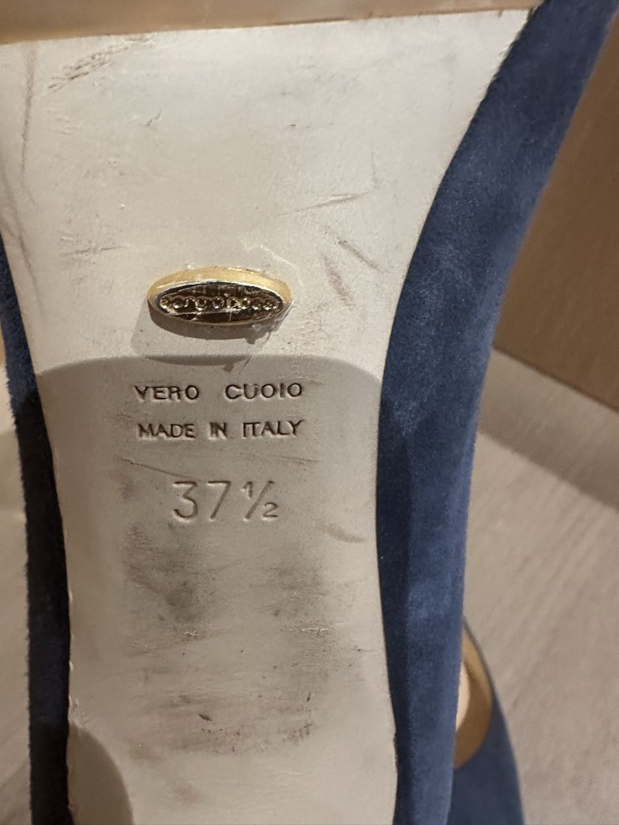 Sergio Rossi Damenschuhe: Sergio Rossi Pumps, dunkelblau, Gr. 37.5 – Gebraucht aus Kilchberg ZH von 2nd.Life 5