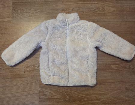 Veste polaire Manor Kids blanc taille 110, 5 ans