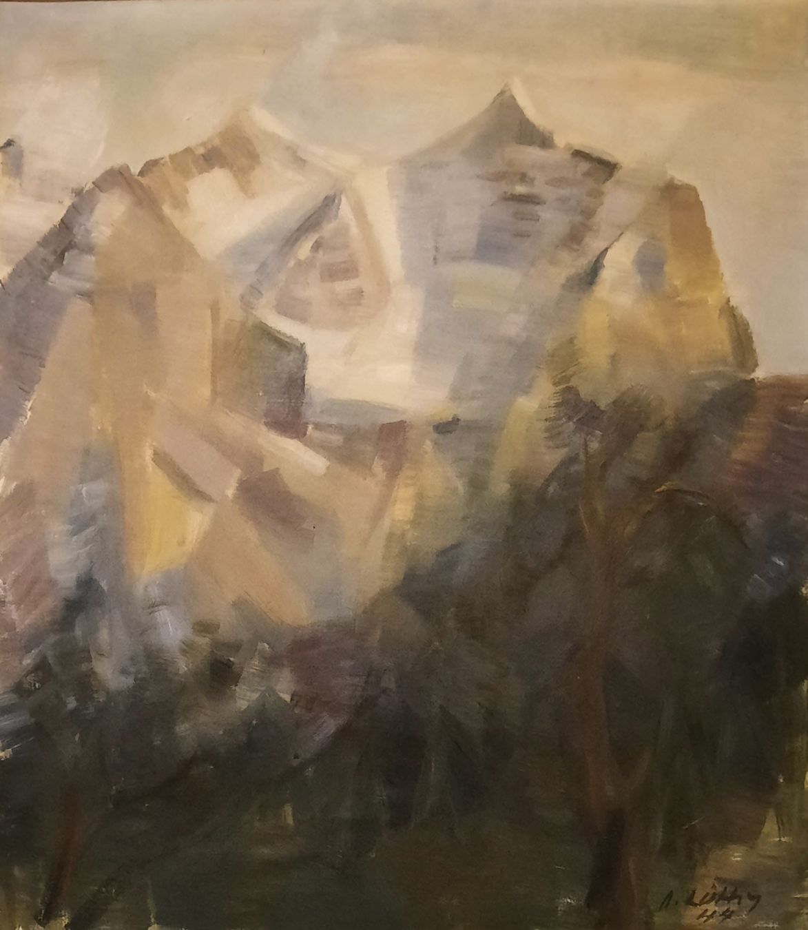 Tableaux: OSCAR LÜTHI 1882 - 1945 – D'occasion à Genève par Enigme8 1