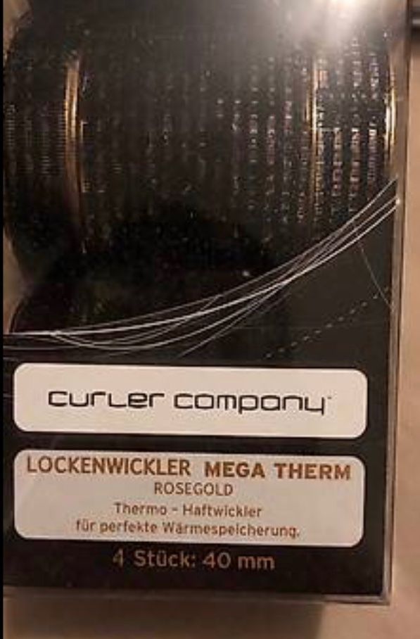 Cura del viso: Lockenwickler Mega Therm Roségold – Nuovo e nell'imballaggio originale da Dietikon venduto da Akil03 1