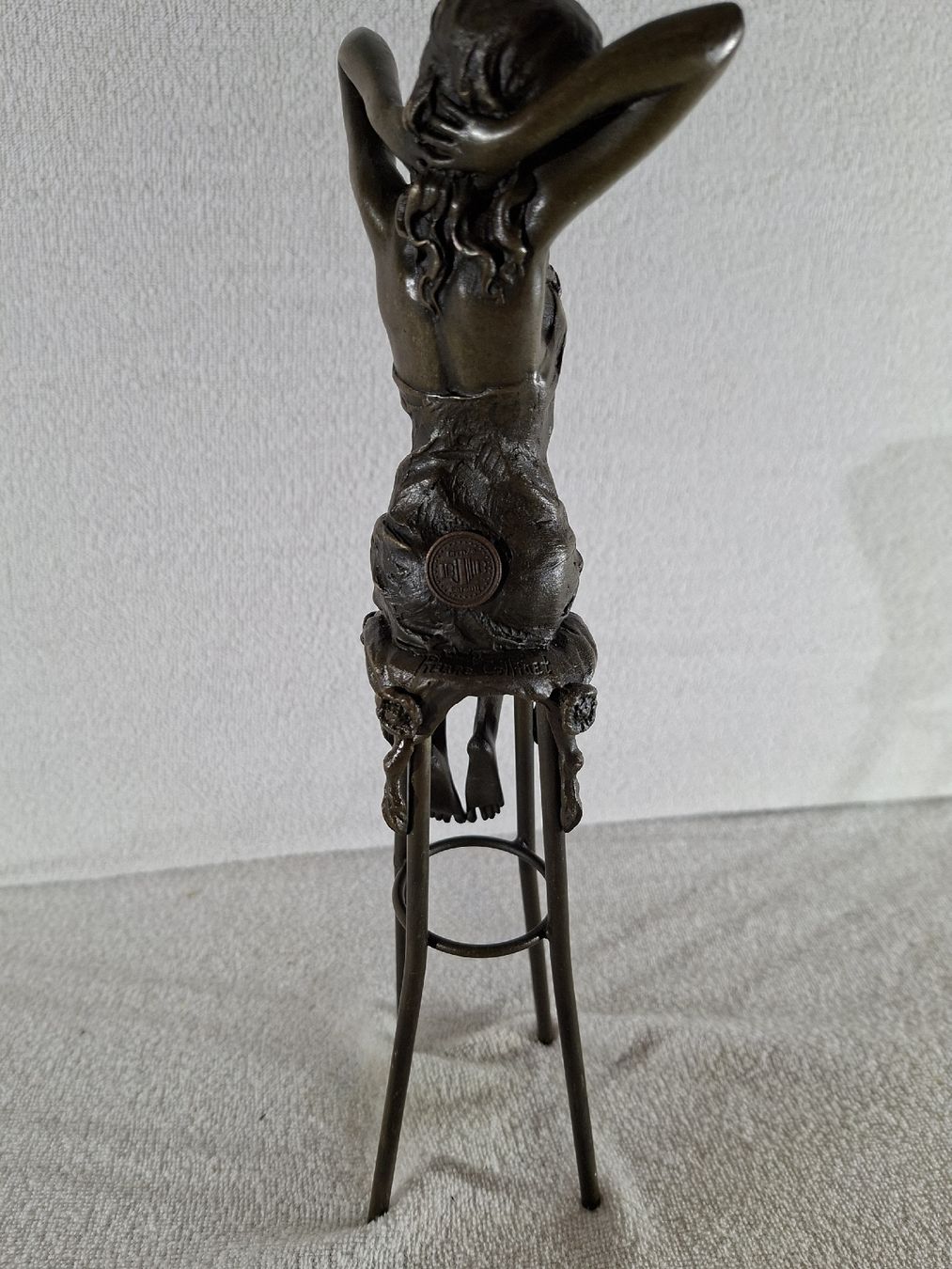 Sculture & Statue: Bronze Dame auf Stuhl  – Usato da Grindelwald venduto da carro5 1