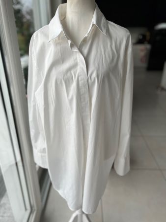 Weisse Bluse Miss YOEK Gr. 46/48