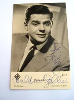 Original Autogrammkarte Walter Giller