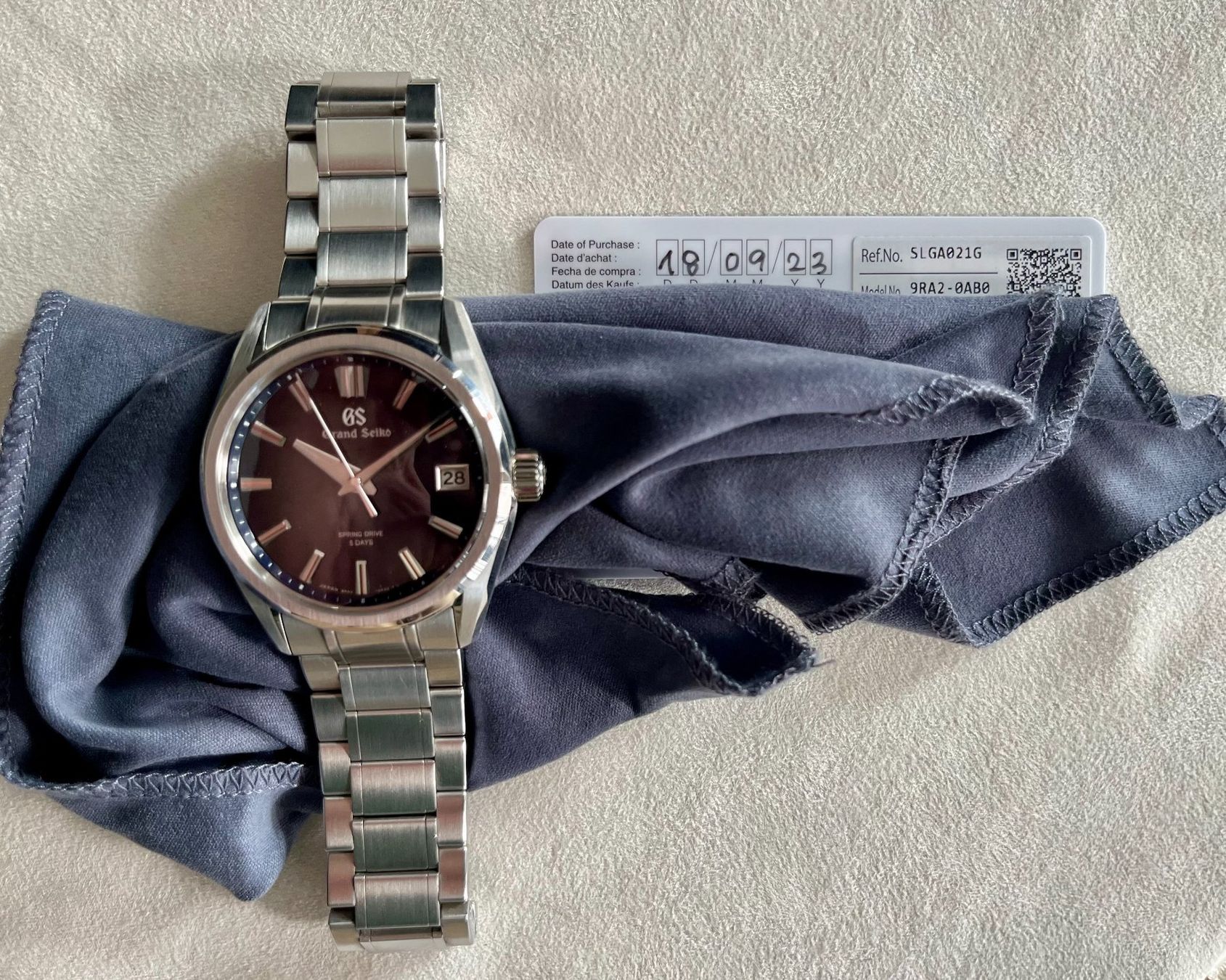 Grand Seiko Uhren: Grand Seiko SLGA021 – Neu (gemäss Beschreibung) aus Gland von L-Albatros 3