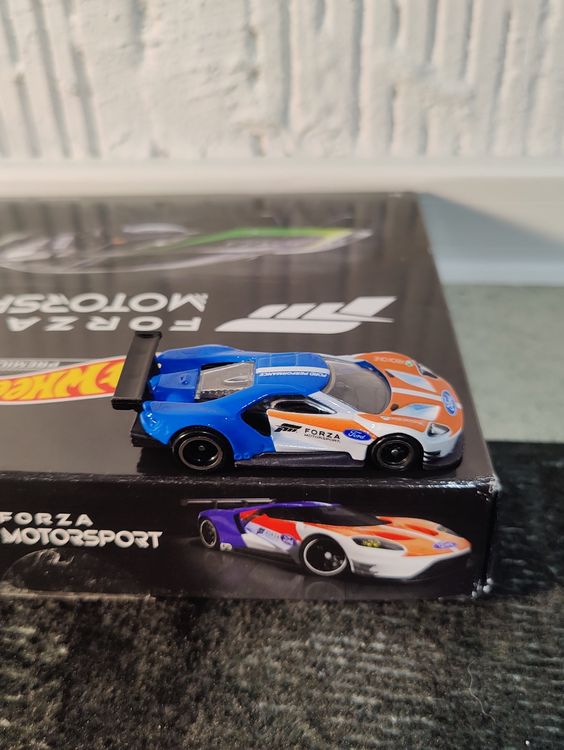 Hot Wheels Premium 2025 – Pop Culture Forza – Ford GT Race 2016 – 1:64 – Diecast – Boîte Non Ouverte