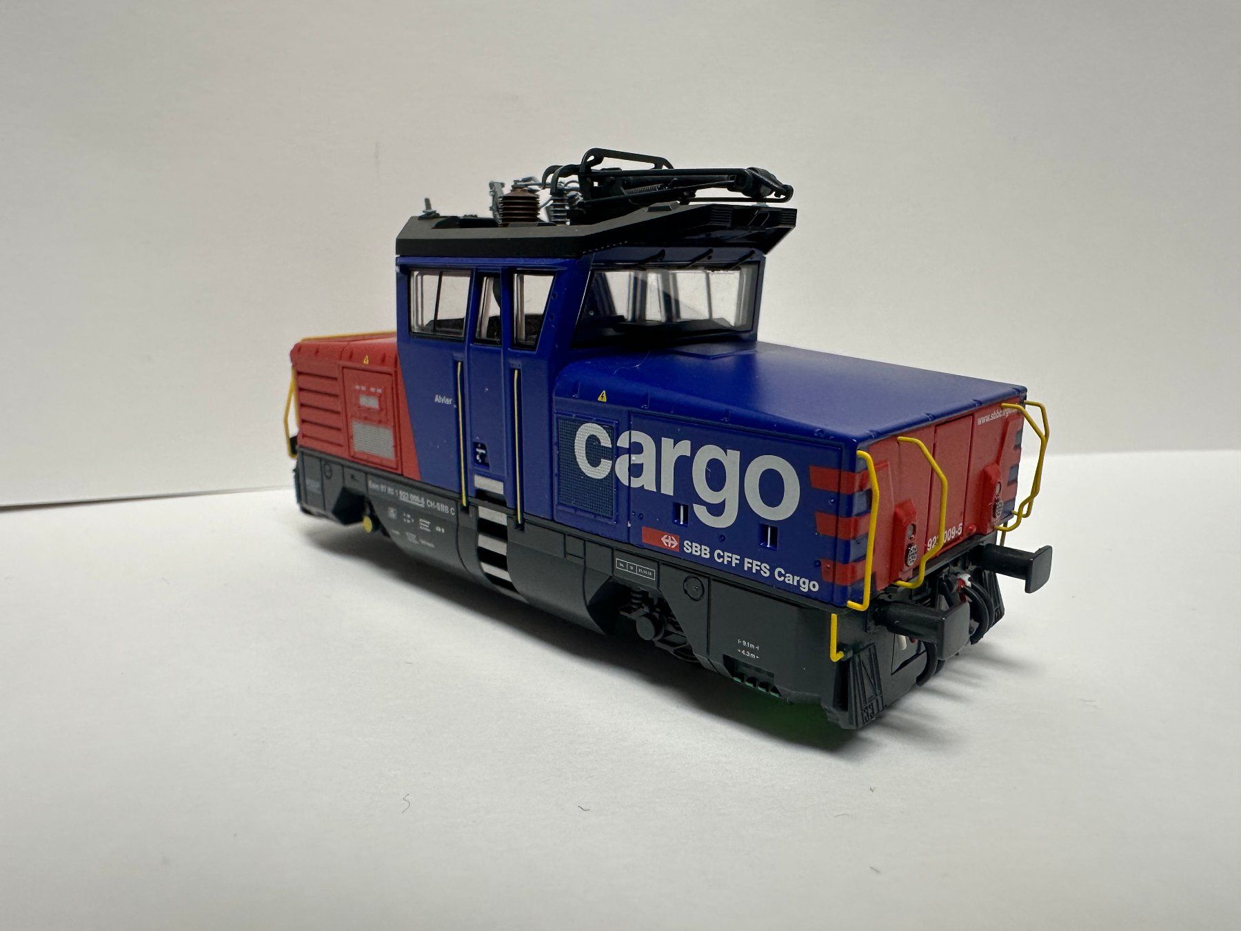 Hag Modellini di ferrovie: HAG Classic - SBB Cargo Eem 923 009 "Alvier" - DCC Sound – Nuovo (secondo la descrizione) da Domat/Ems venduto da mmx4001