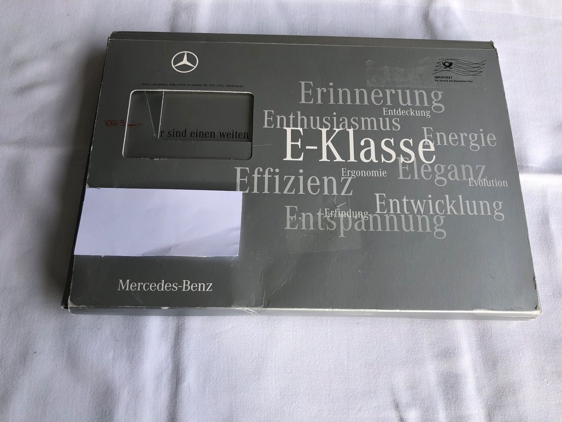 Mercedes-Benz Dokumente: Pressemappe Mercedes  E Klasse , 2009 – Gebraucht aus Weesen von shiva-5