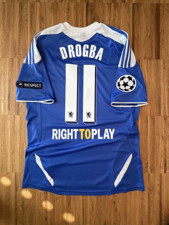 Original Drogba Chelsea 2011/12 Trikot M UCL