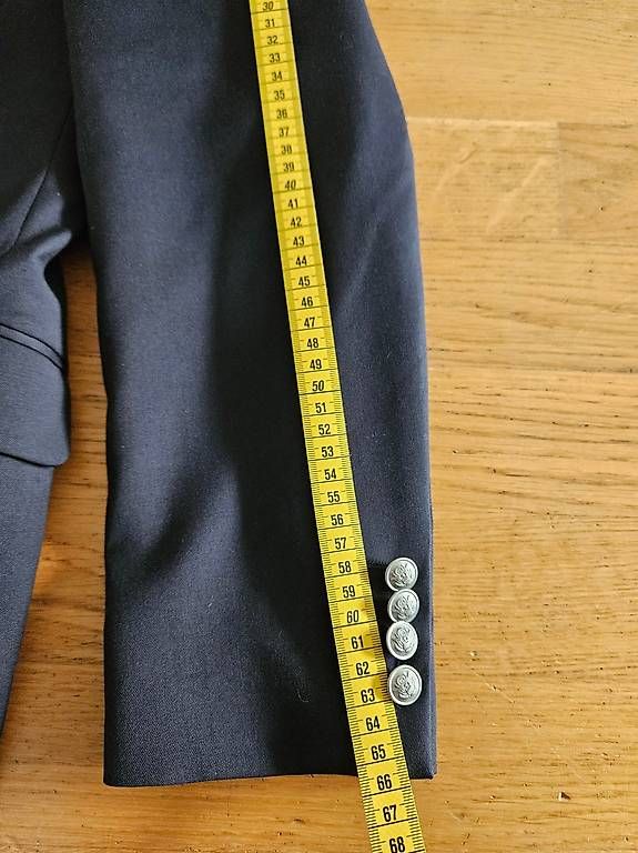 Giacche: Navy Blazer Wolle mit silber Knöpfen 46/S – Usato da Basel venduto da nav_h662 3