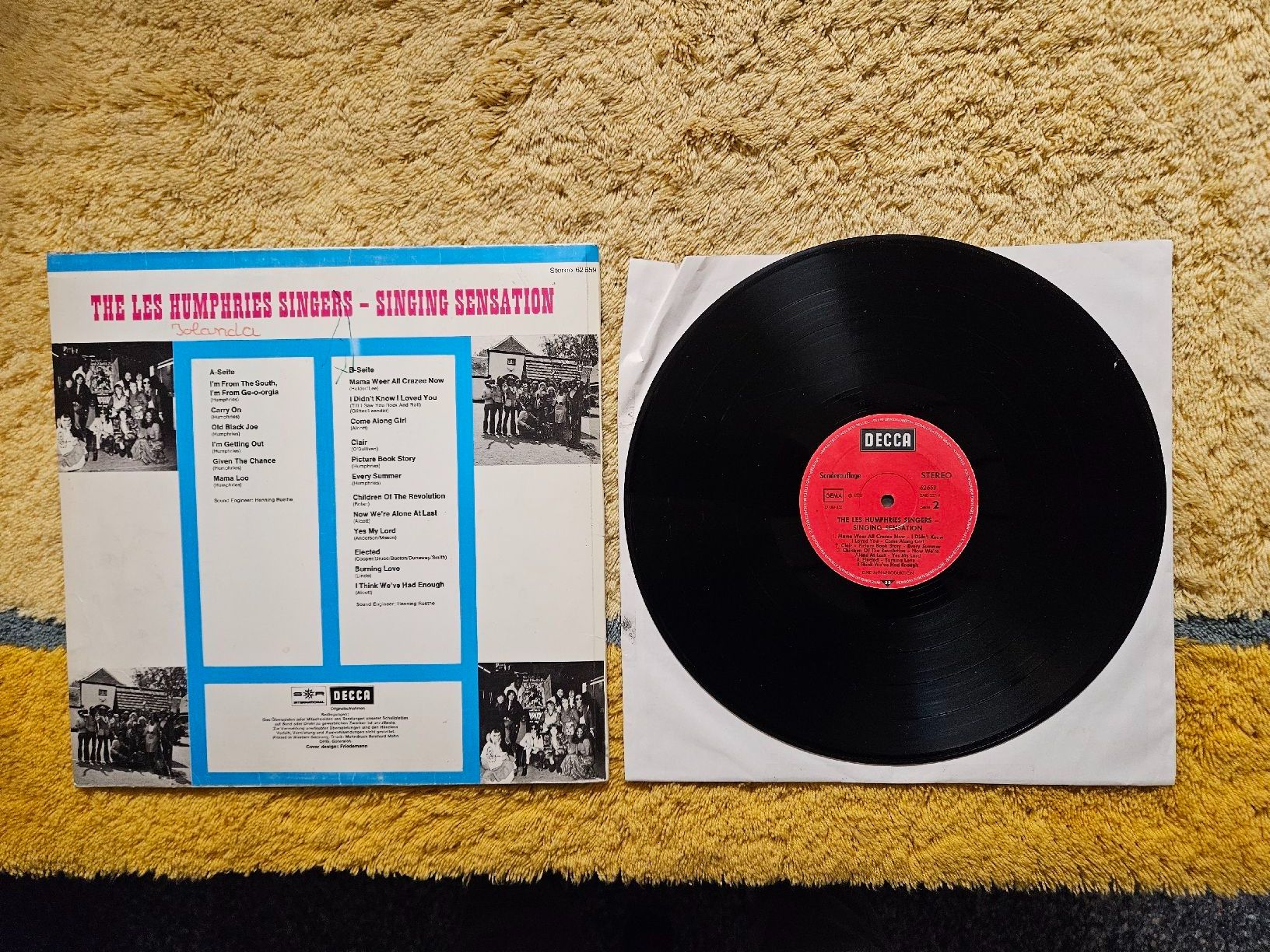 Dischi in vinile: Les Hymphries Singers Schallplatte Lp - Singing Sensation – Nuovo (secondo la descrizione) da Lyss venduto da Alexine 1