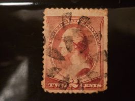 USA 1897 EXTREMELY RARE - USA Washington Carmine