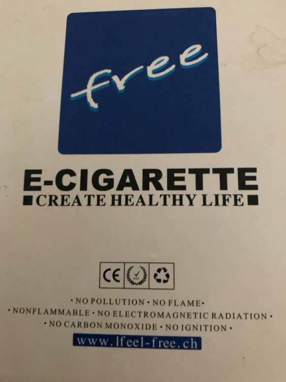 E - CIGARETTE / Free (Neuf (Voir description)) à Biel/Bienne pour CHF 25 –  avec livraison