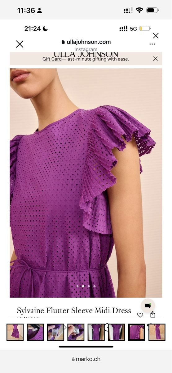Ulla Johnson Vestiti: Ulla Johnson Sylvaine dresss – Nuovo (secondo la descrizione) da Rain venduto da thesta24 1