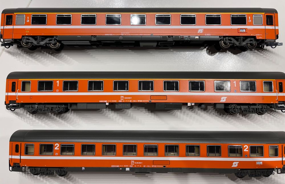 ACME 55206 - FS / ÖBB EUROCITY ROMULUS - SET 1 - ROCO KK (Neu (gemäss ...
