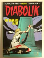 DIABOLIK UN DANNATO ALIBI inedito N° 11 ANNO 2003 ( XLII‪ )