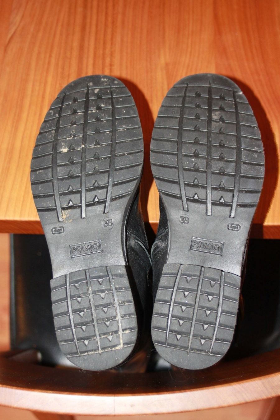 Schuhe für Mädchen: schwarze hohe Lederstiefel 38 – Gebraucht aus Wenslingen von Strick4Alpaca 2