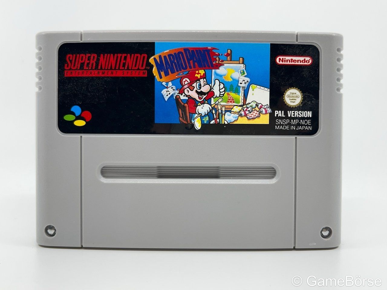 Nintendo Spiele: SNES Mario Paint PAL – Gebraucht aus Stettfurt von GameBoerse