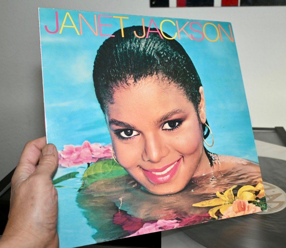 Dischi in vinile: Janet Jackson SAME LP Spain 1982 vg+/ex- gut – Usato da Pfaffhausen venduto da mono_rec