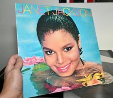 Janet Jackson SAME LP Spain 1982 vg+/ex- gut