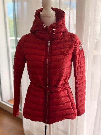 MONCLER RAIE Daunenjacke Rot Gr. 00 / XS – Longue Saison
