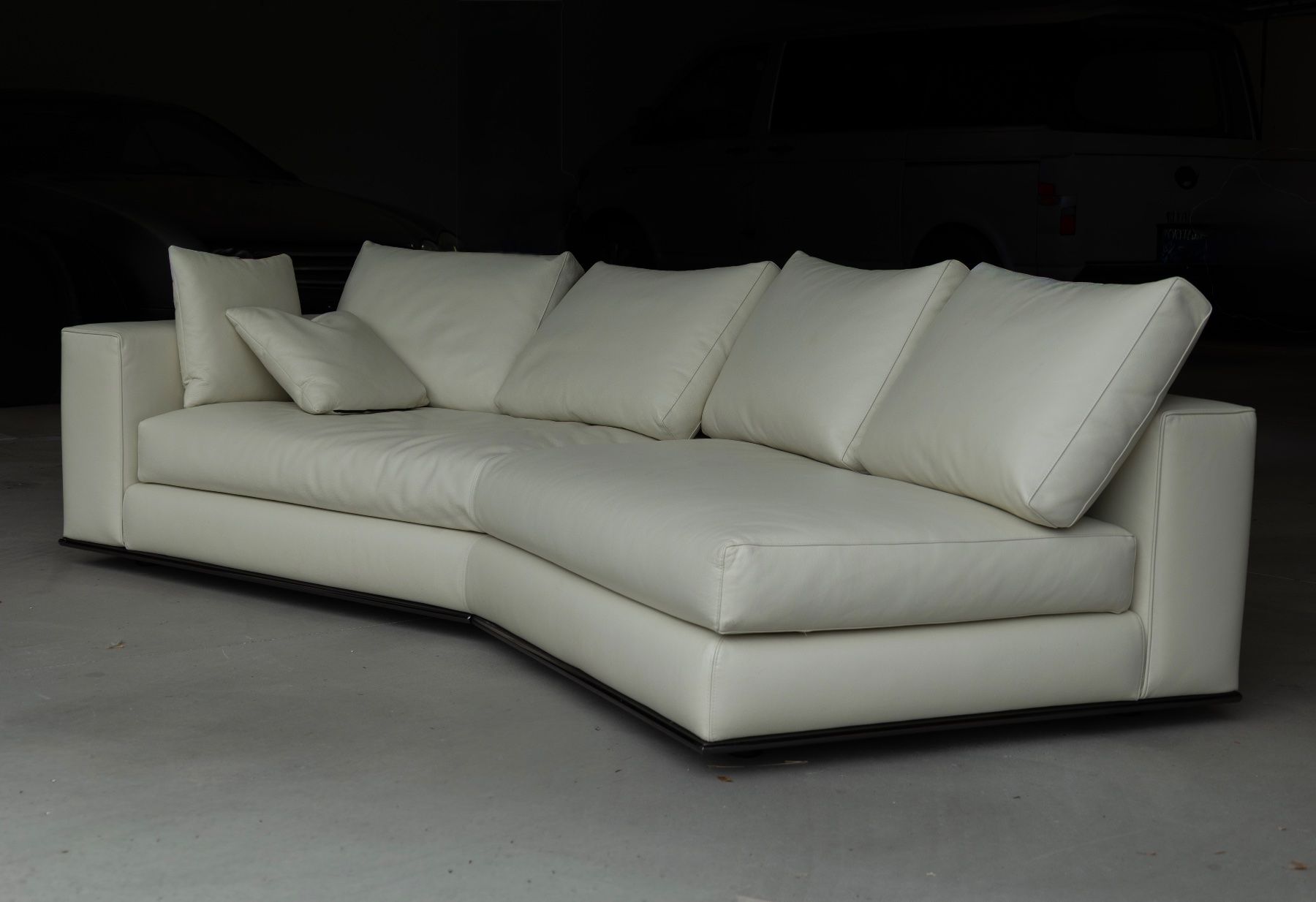 Minotti Divani: Minotti Hamilton Leder Lounge NP 10000 CHF – Usato da Andermatt venduto da sunshine2025 1