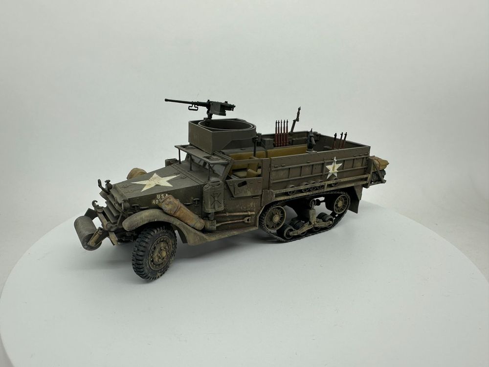 HALF-TRACK M3 2e DB TRUCK 1944-1994 50TH ANNIVERSAIRE DE LA LIBERATION by SOLIDO