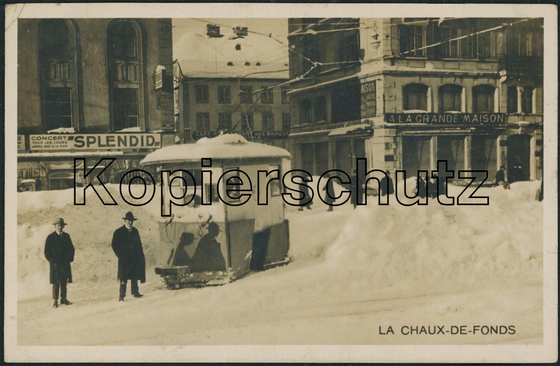 Cartoline postali: NE La Chaux de Fonds - Tram TC – Usato da Schindellegi venduto da stationary