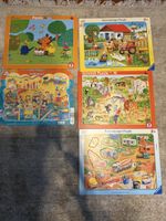 5 Kinder Puzzles, Ravensburger, Schmidt, Kindergarten
