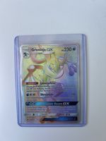 Pokémon Greninja GX Karte gebraucht