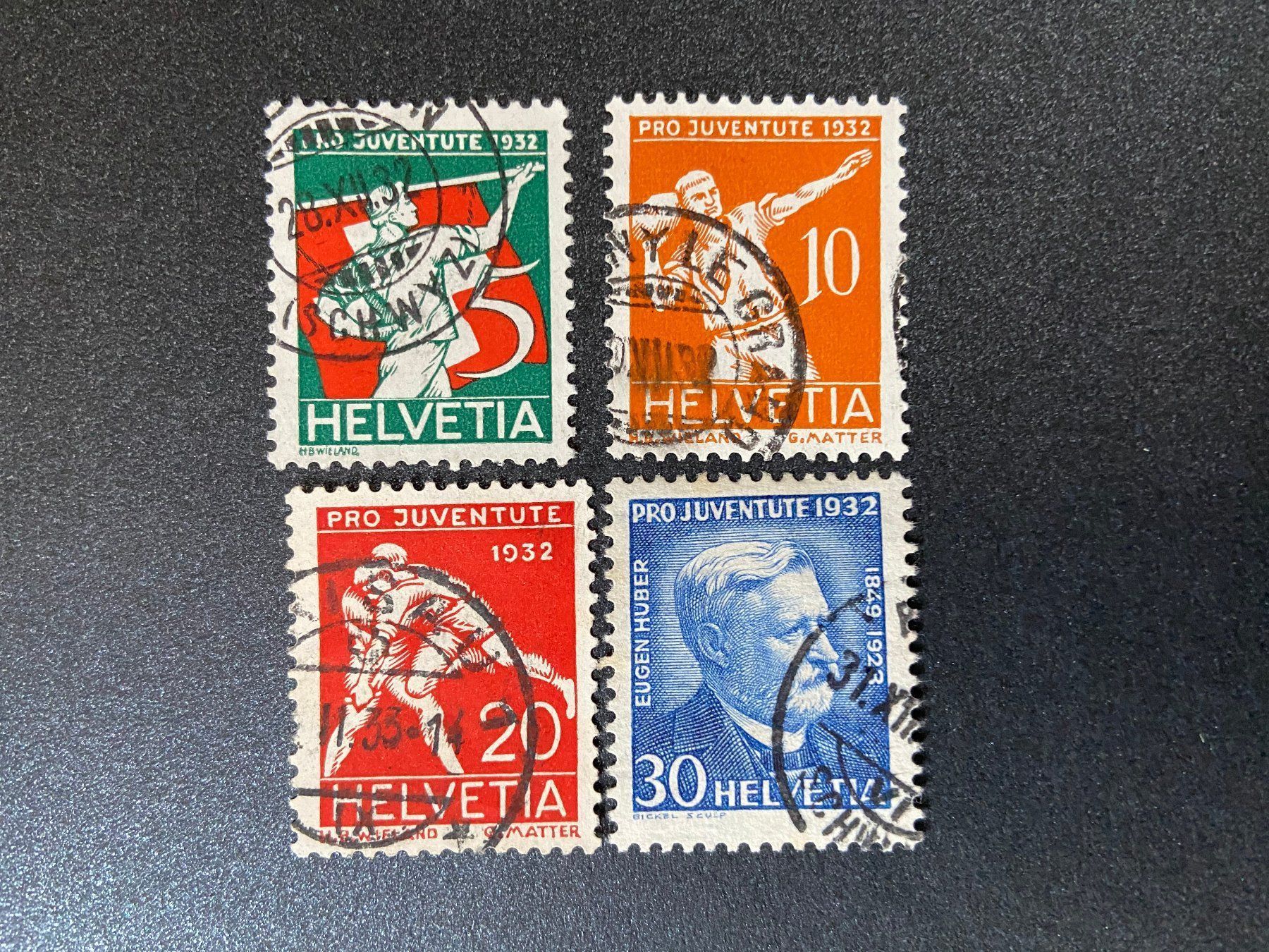 Tutti i francobolli: Lot  Pro Juventute Sätze 1932 - 1941 – Usato da Böckten venduto da Hansi36