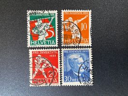 Lot  Pro Juventute Sätze 1932 - 1941