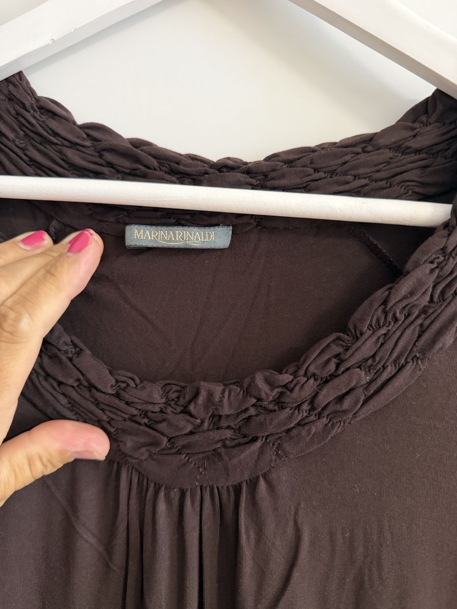 Marina Rinaldi Vestiti: Marina Rinaldi Kleid braun Grösse 40  – Usato da Schötz venduto da csiekierka 1