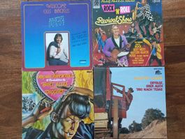 4 Vinyl Schallplatten deutscher Rock'n'Roll
