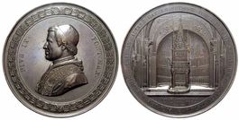 Rom, Pius IX., große Medaille 1851