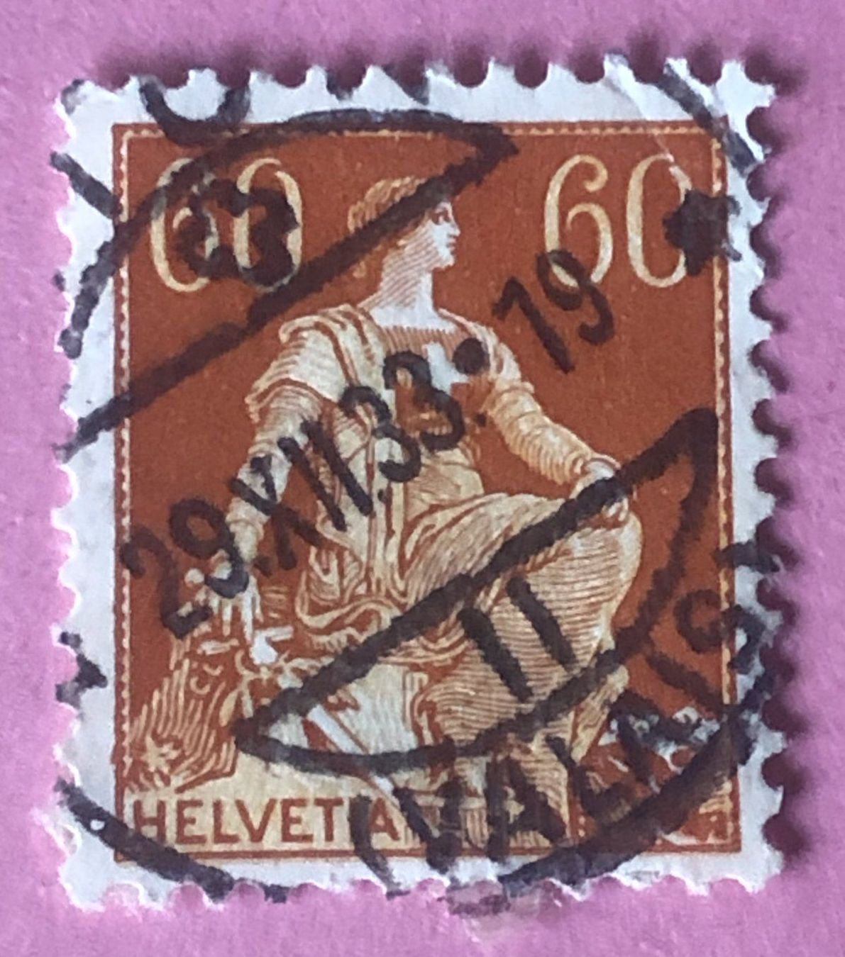 Tous les timbres: Nr.140 mit VollStempel – D'occasion à Aarau par Billa007