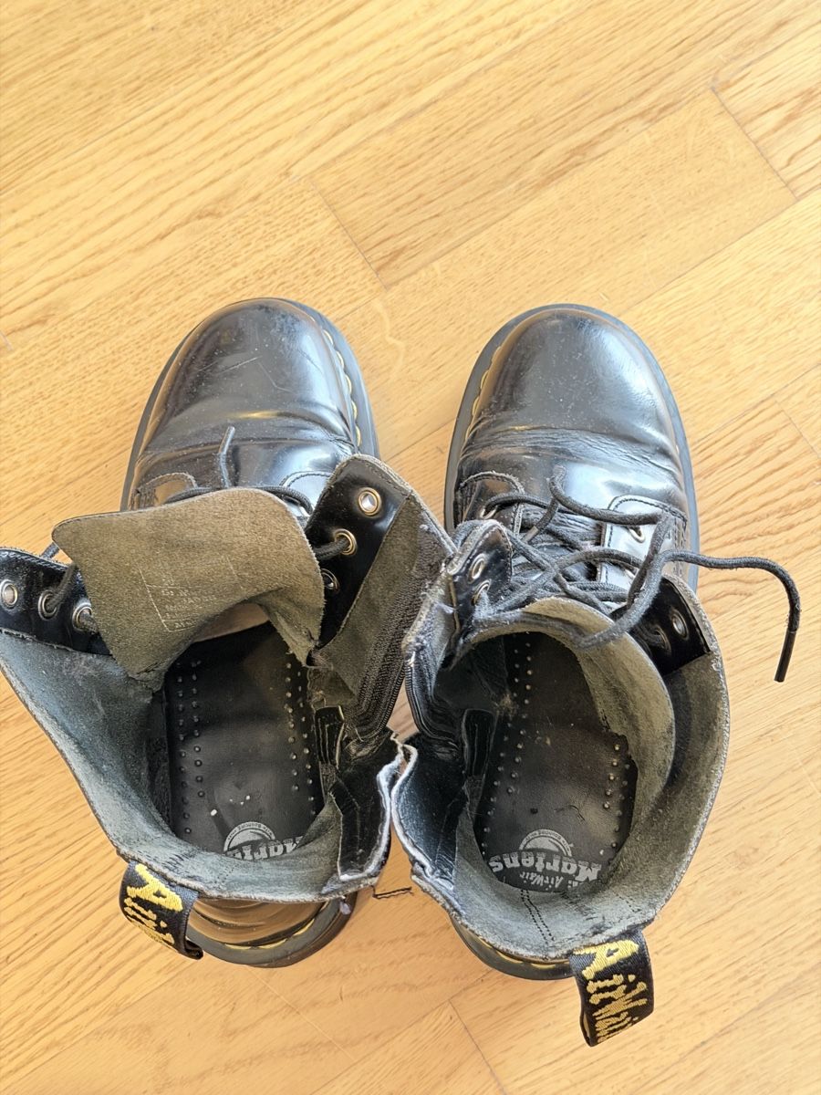 Scarpe da uomo: Dr. Martens Platform Boots, Black Leather, Size 38/UK5 – Usato da Dietikon venduto da Vintage-lover17 3