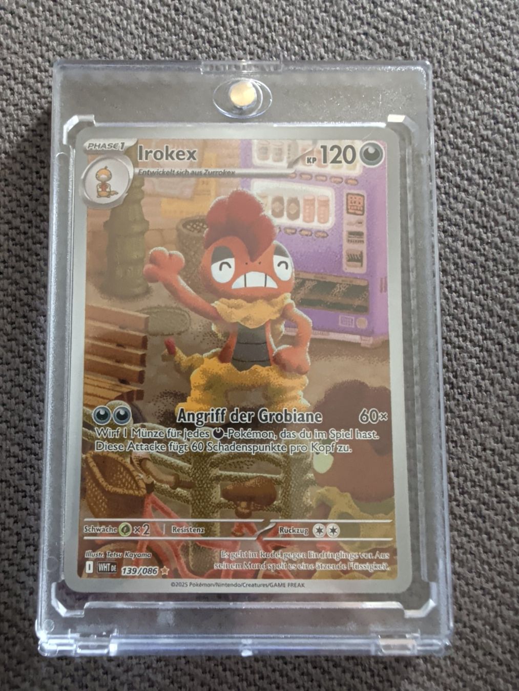 Pokémon Carte collezionabili: Irokex 139/086 – Nuovo (secondo la descrizione) da Oberwil BL venduto da saru-koshiro