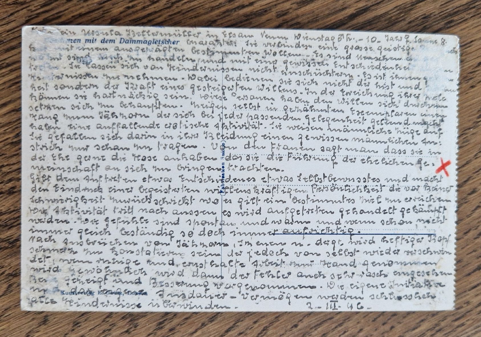 Cartoline postali: Goeschenen 1946 – Usato da Ebikon venduto da Donar50 1