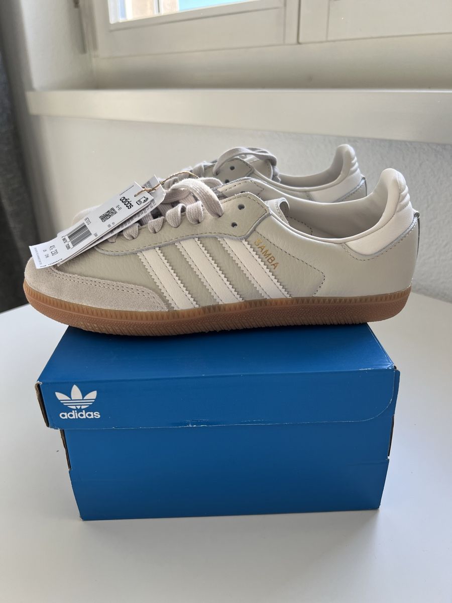 Adidas Scarpe da uomo: Adidas Samba cream 37 1/3 – Nuovo e nell'imballaggio originale da Stans venduto da RemoZimmermann