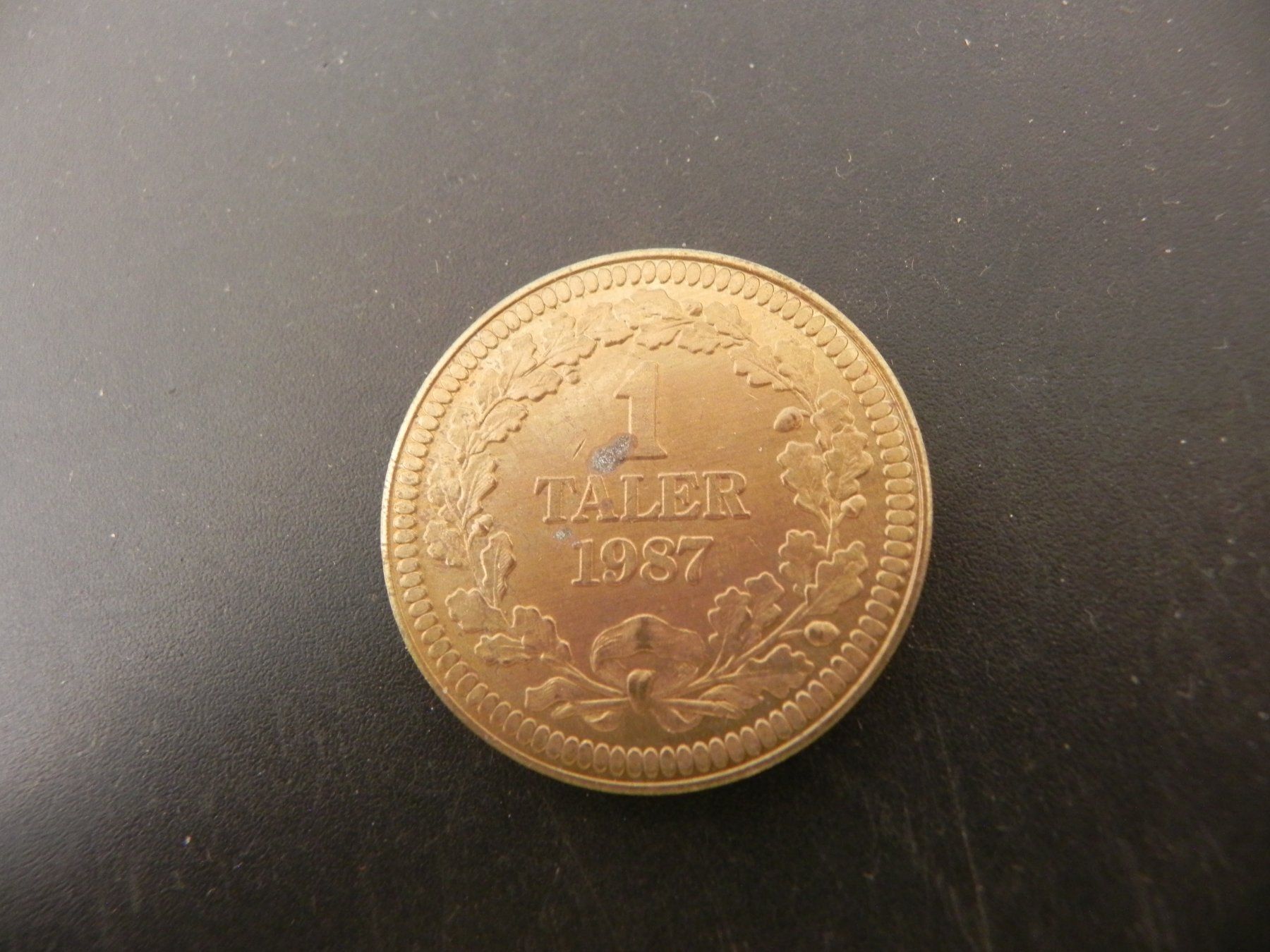 Médailles: Medaille Zofingen 1 Taler 1987 – D'occasion à Biel/Bienne par Gogolozi