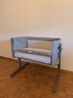 Joie Roomie Bedside Crib Grey Used Good Condition