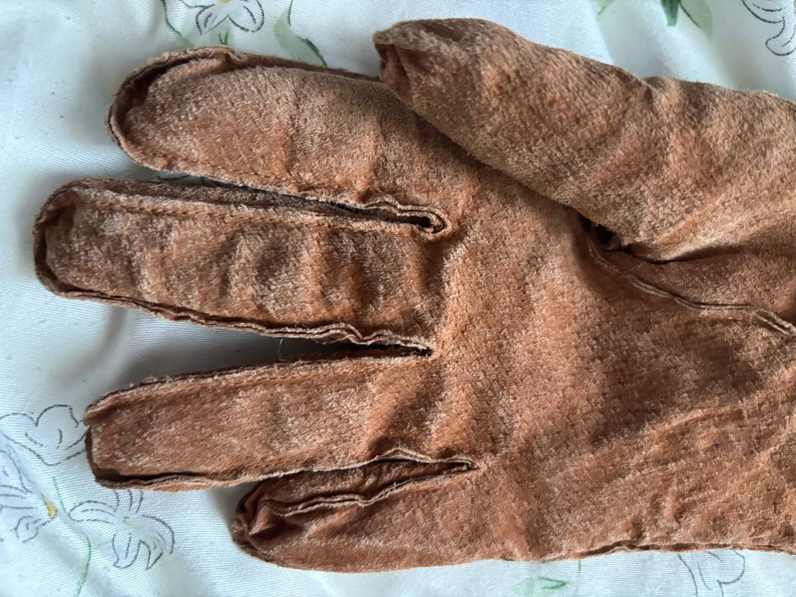Guanti & manicotti: Warme Winterhandschuhe, Grösse M, hellbraun – Usato da Bülach venduto da reaos 4